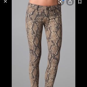 DL1961 Emma Snakeskin Jeans